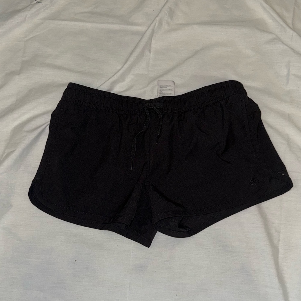 Rip Curl Nantucket Black Women's Athletic Shorts with back pocket